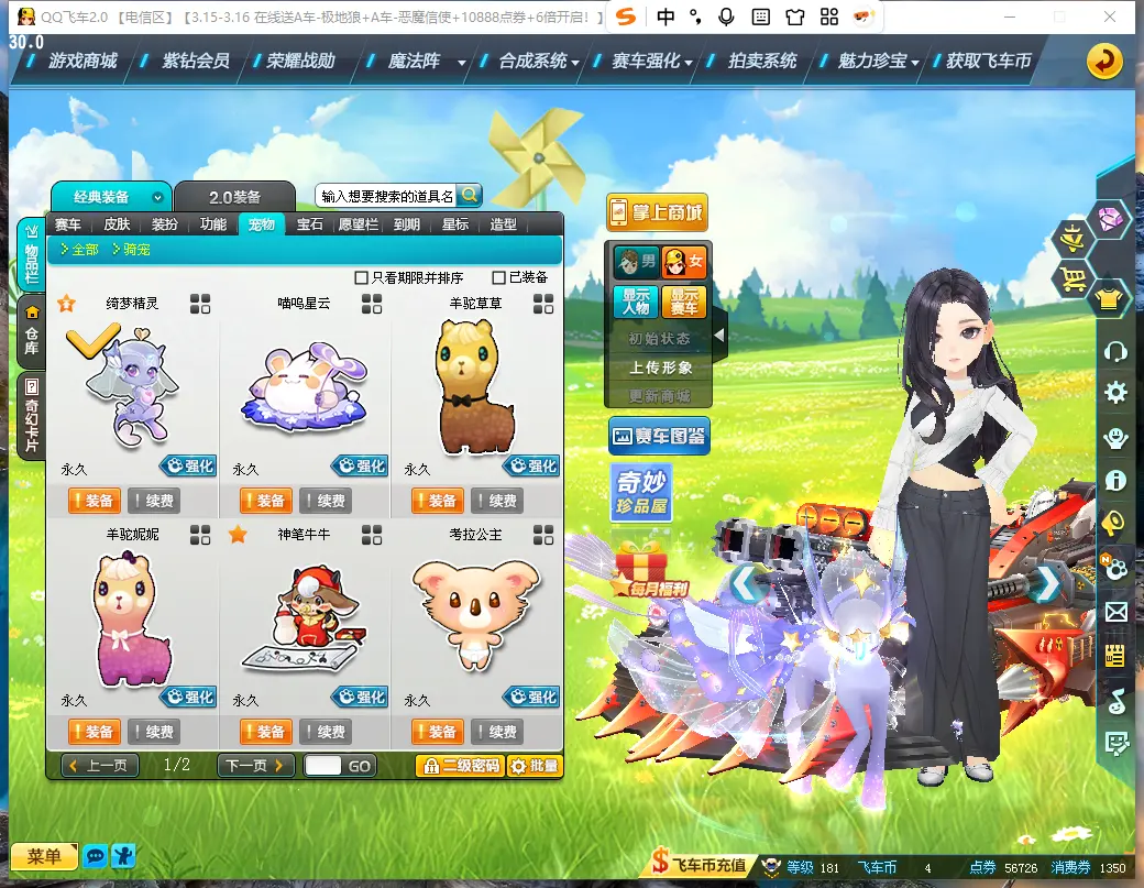 FCDLC30272QQ飞车端游账号详情图13