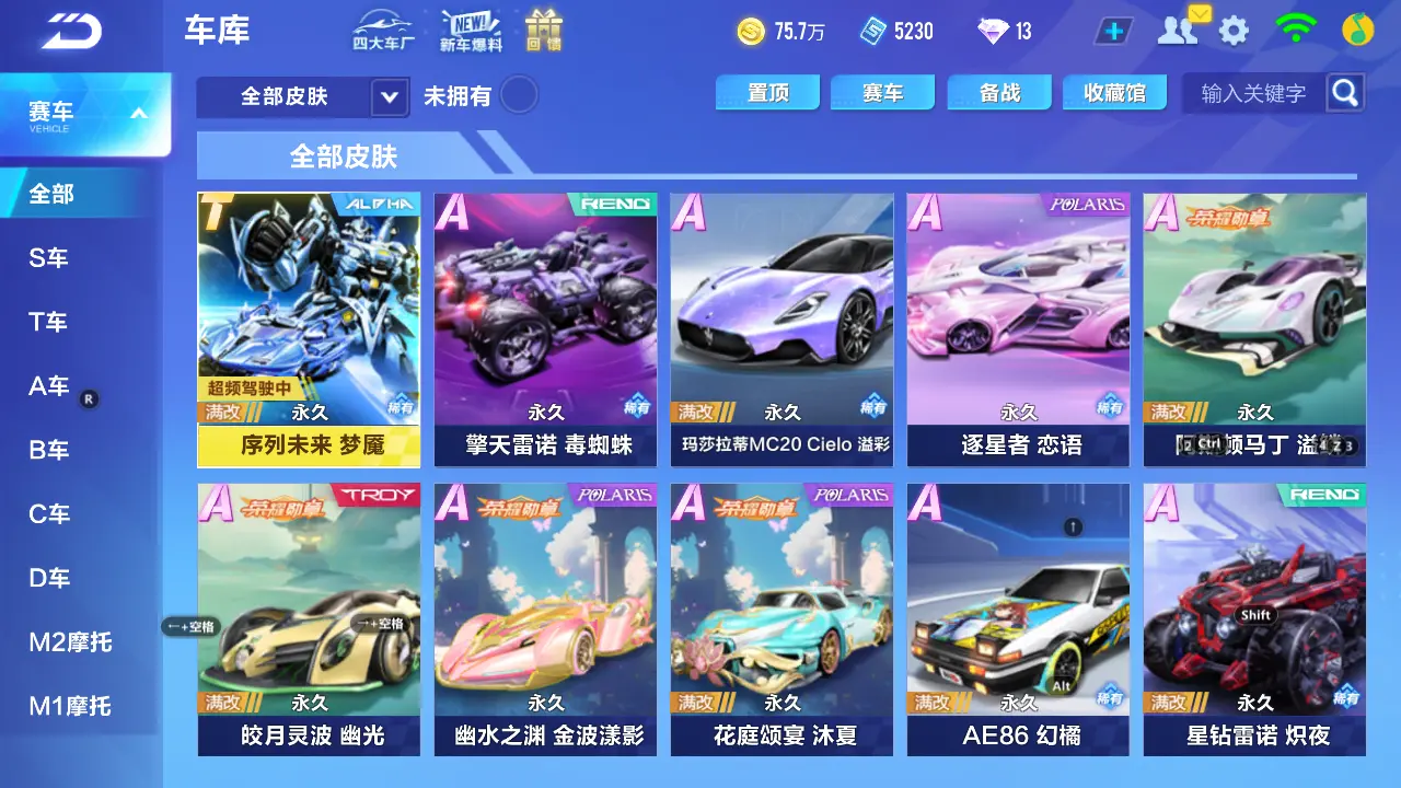 FCSLC31626QQ飞车手游账号详情图11