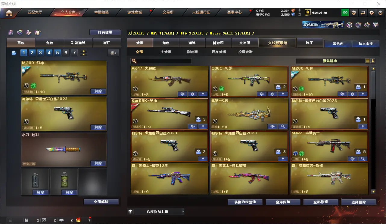 CFLC311554穿越火线账号详情图3 CFLC311554穿越火线账号详情图3