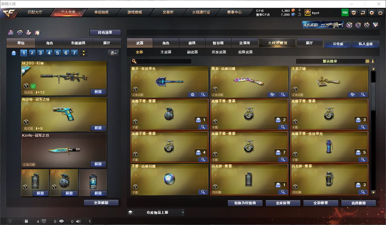 CFLC312207穿越火线账号详情图7 CFLC312207穿越火线账号详情图7