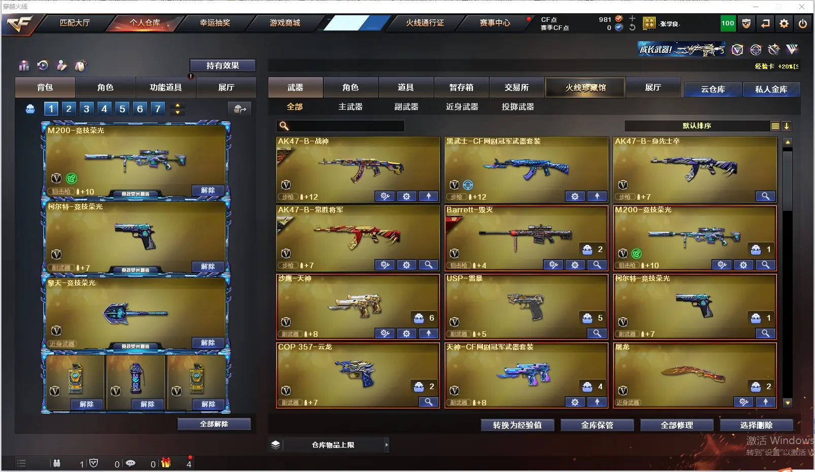 CFLC312579穿越火线账号详情图4 CFLC312579穿越火线账号详情图4