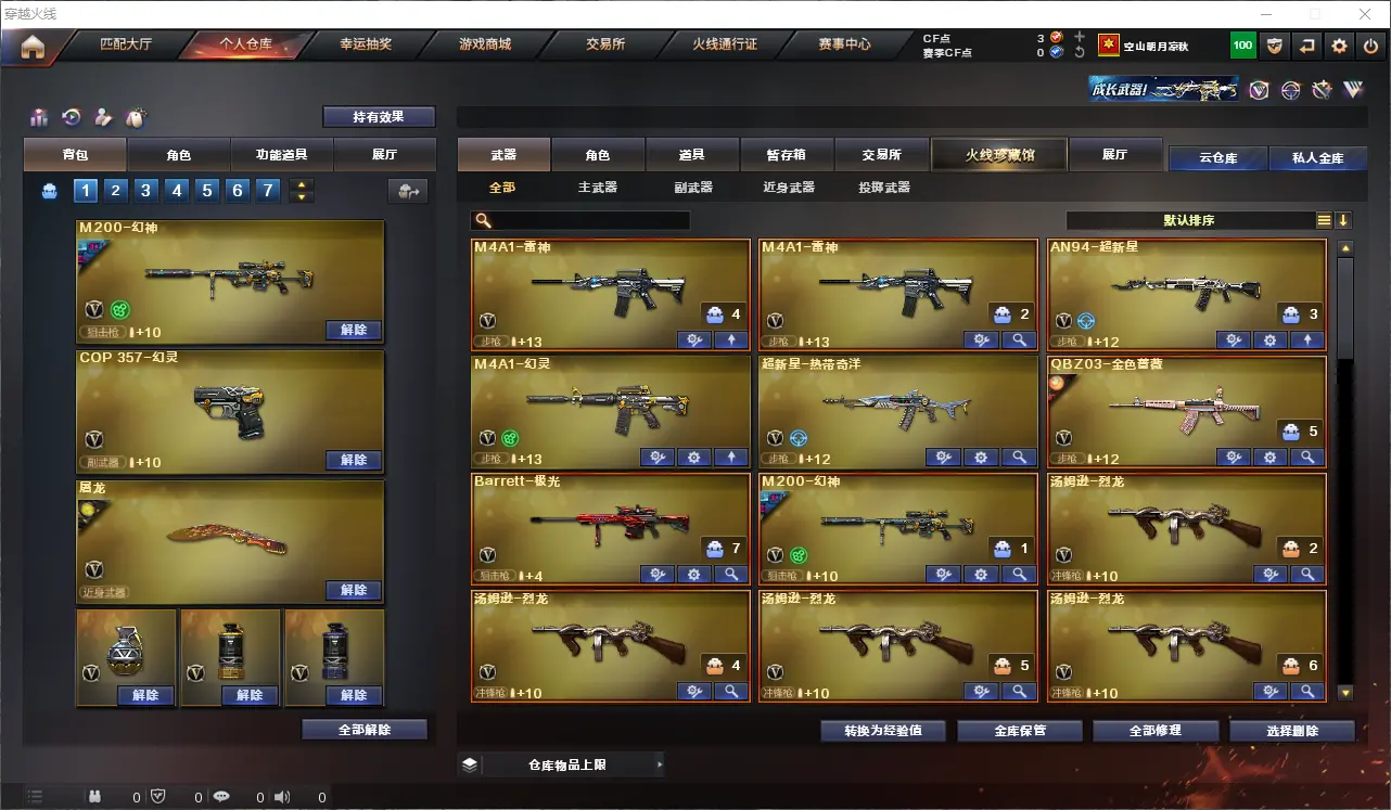 CFLC312842穿越火线账号详情图3 CFLC312842穿越火线账号详情图3
