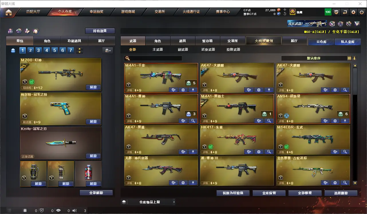 CFLC313316穿越火线账号详情图3 CFLC313316穿越火线账号详情图3