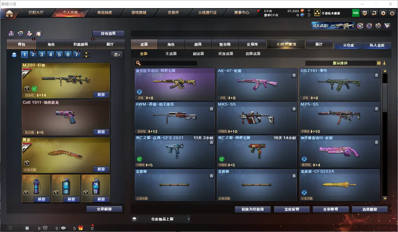 CFLC313300穿越火线账号详情图6 CFLC313300穿越火线账号详情图6