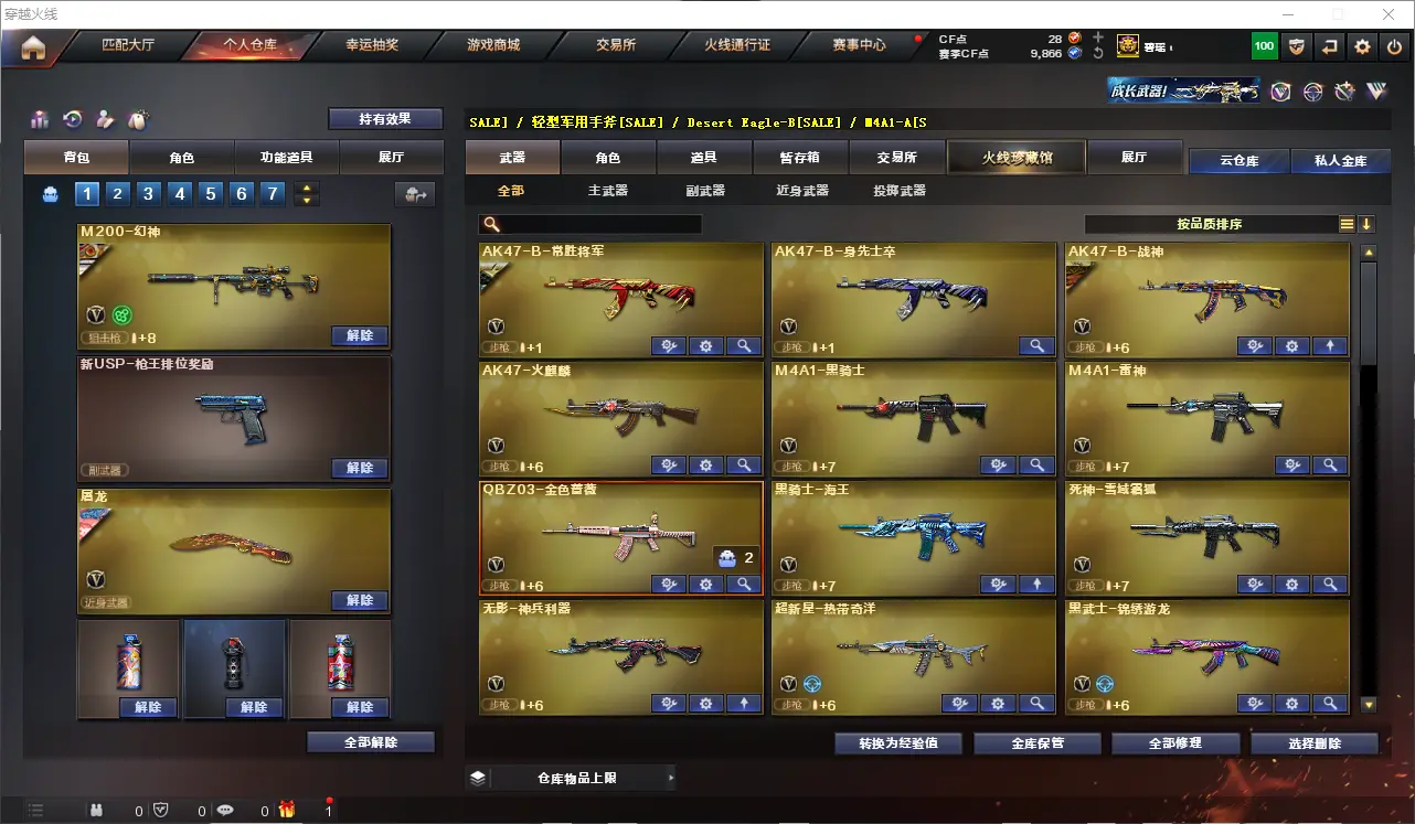 CFLC313989穿越火线账号详情图3 CFLC313989穿越火线账号详情图3