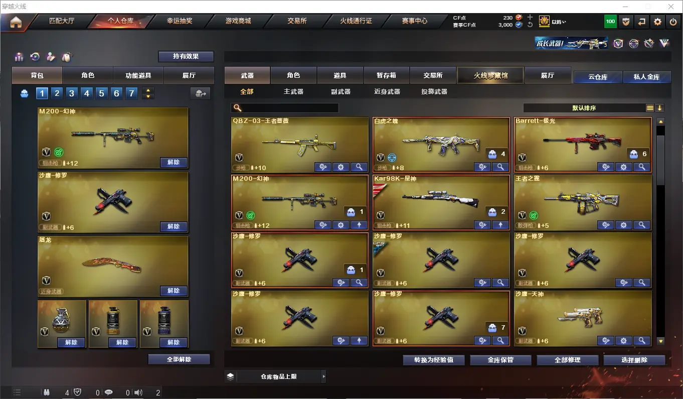 CFLC314134穿越火线账号详情图4 CFLC314134穿越火线账号详情图4