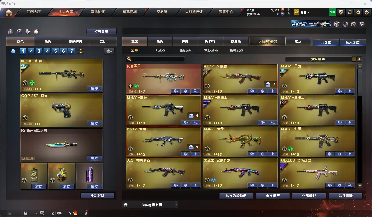 CFLC314114穿越火线账号详情图3 CFLC314114穿越火线账号详情图3