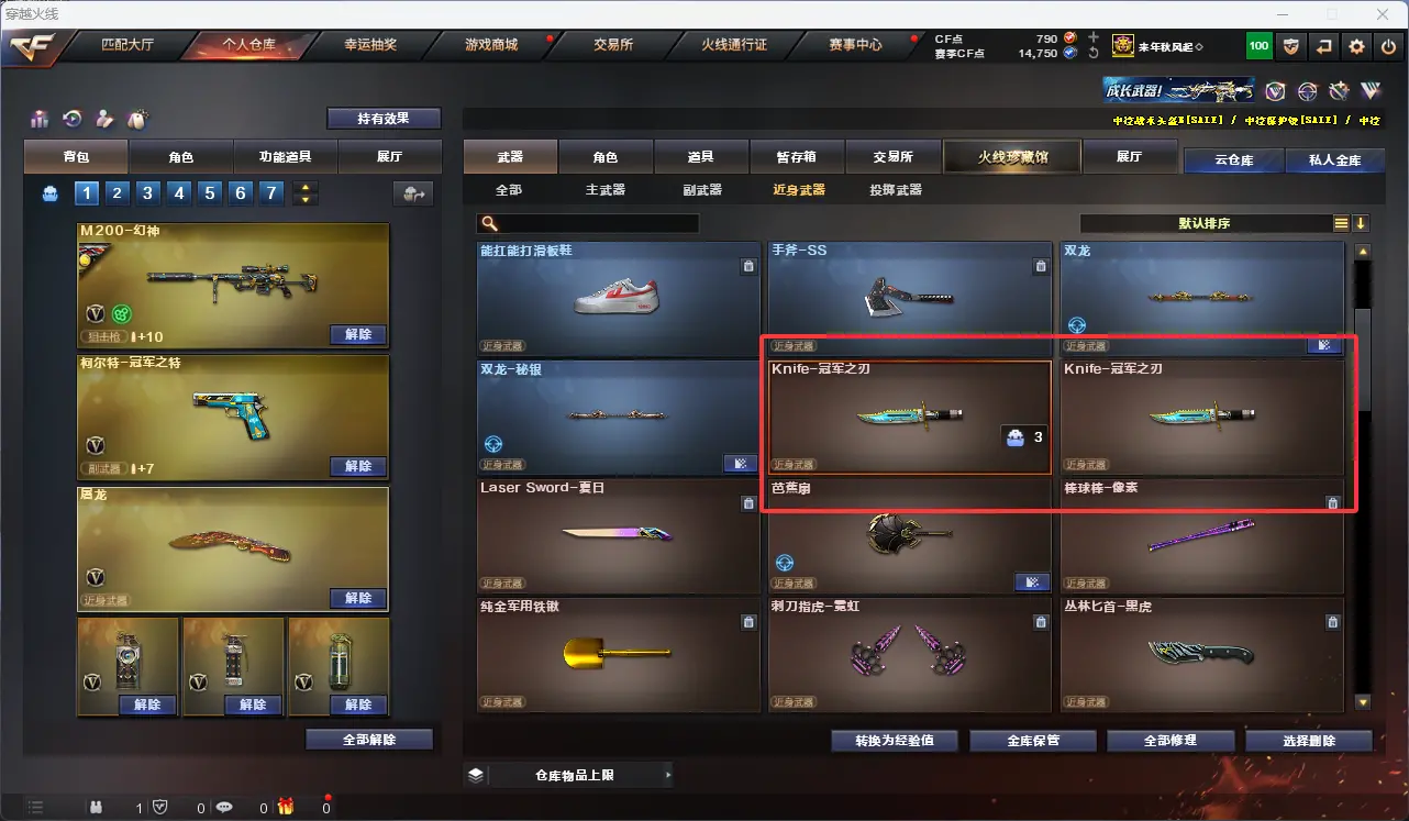 CFLC315895穿越火线账号详情图11 CFLC315895穿越火线账号详情图11