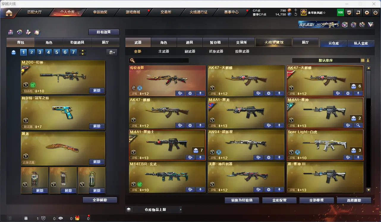 CFLC315895穿越火线账号详情图3 CFLC315895穿越火线账号详情图3