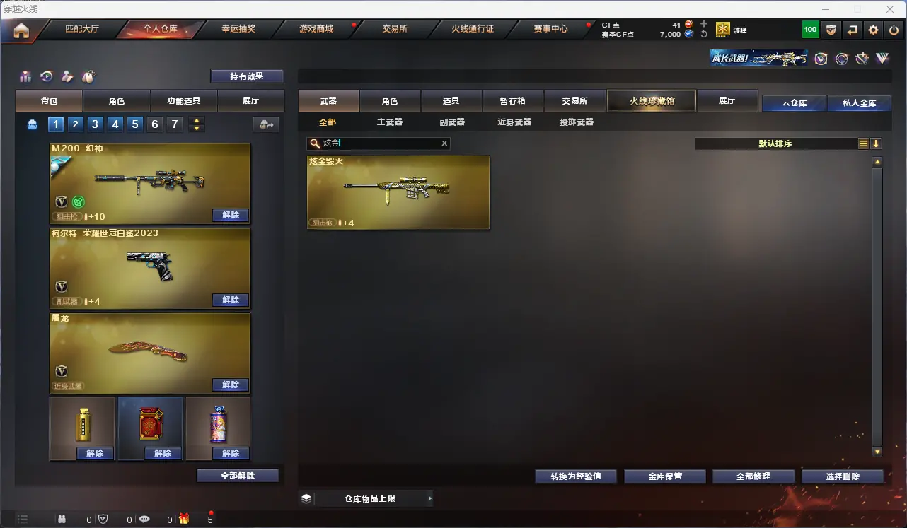 CFLC315973穿越火线账号详情图6 CFLC315973穿越火线账号详情图6