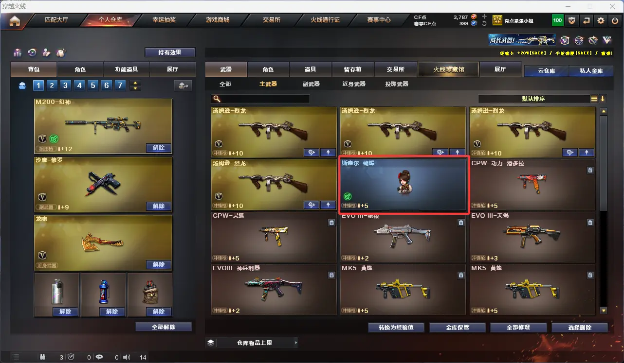 CFLC316048穿越火线账号详情图9 CFLC316048穿越火线账号详情图9
