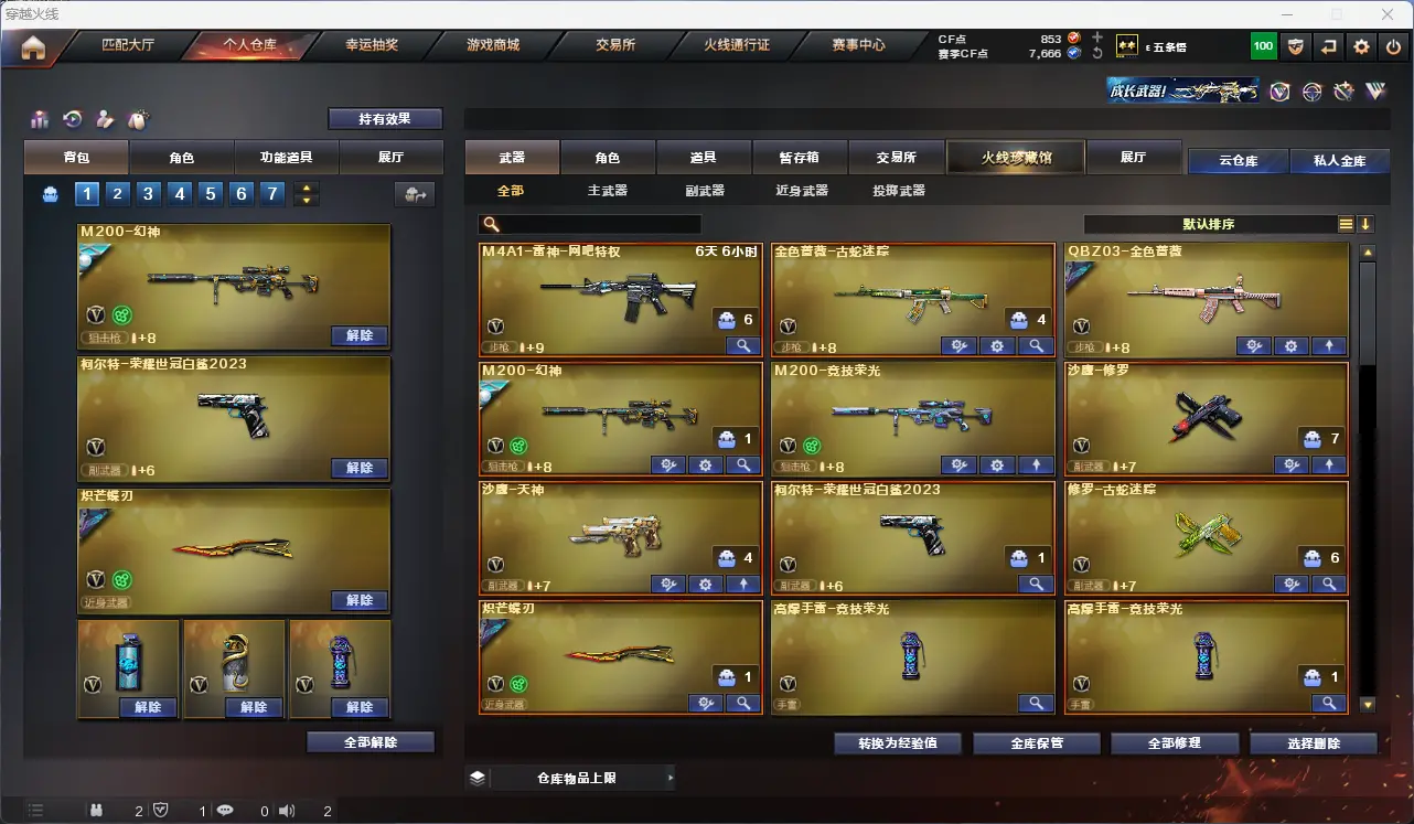 CFLC316388穿越火线账号详情图3 CFLC316388穿越火线账号详情图3