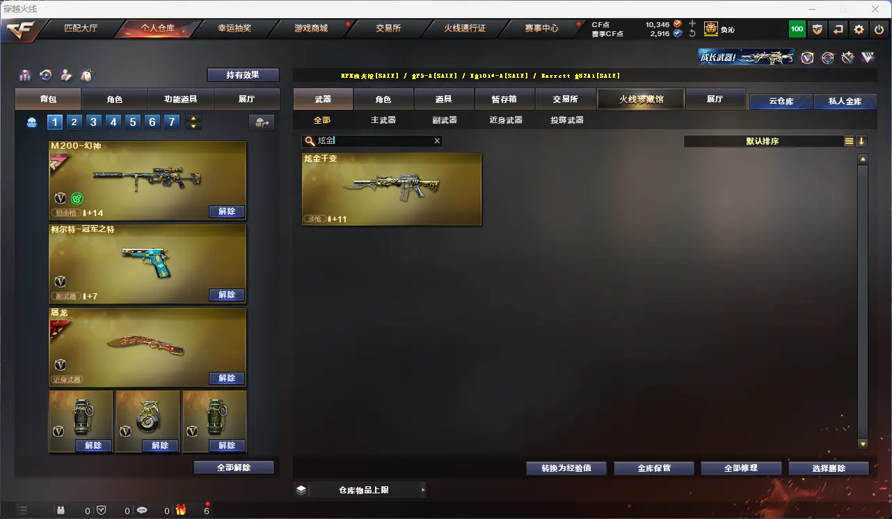 CFLC316696穿越火线账号详情图8 CFLC316696穿越火线账号详情图8