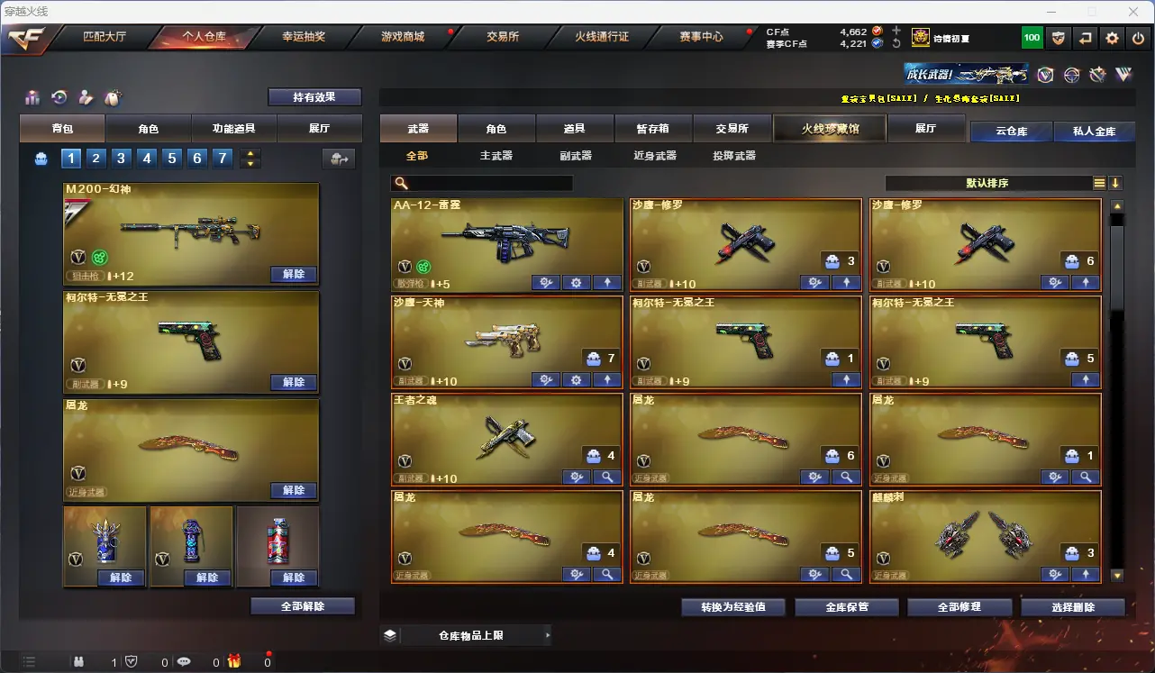 CFLC317748穿越火线账号详情图5 CFLC317748穿越火线账号详情图5