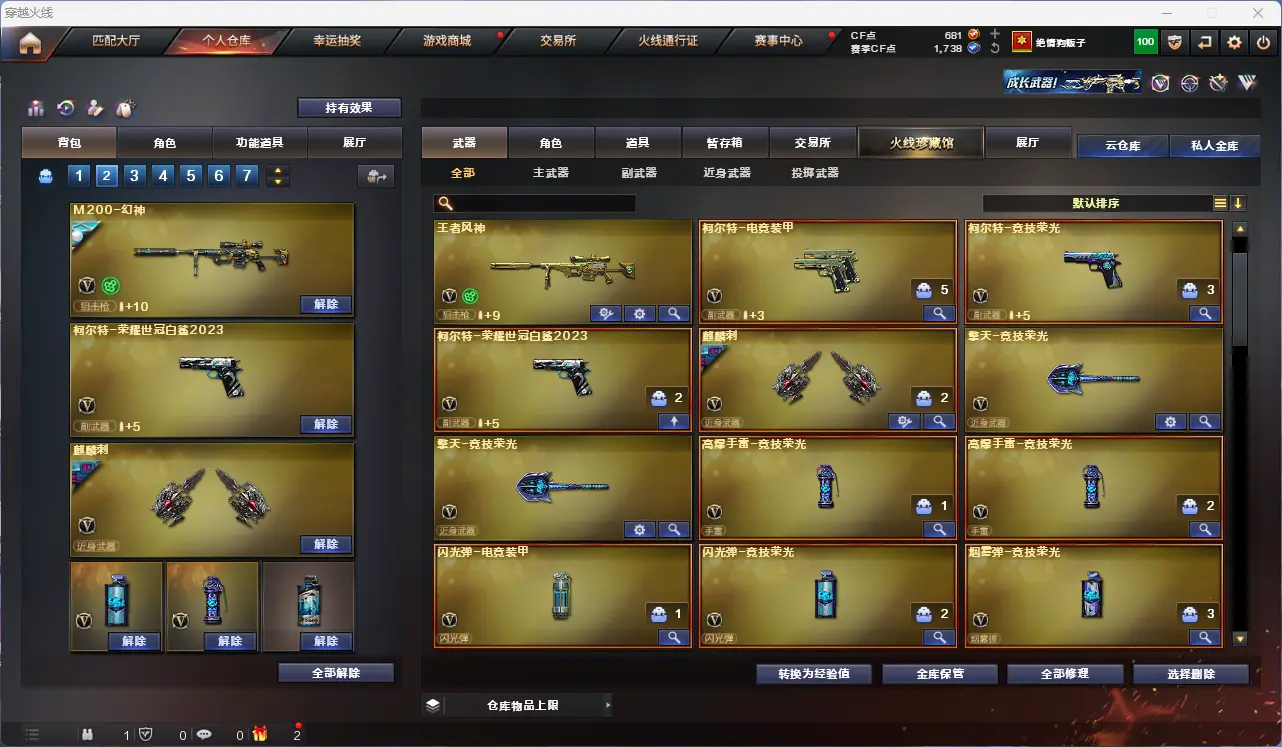 CFLC317885穿越火线账号详情图4 CFLC317885穿越火线账号详情图4