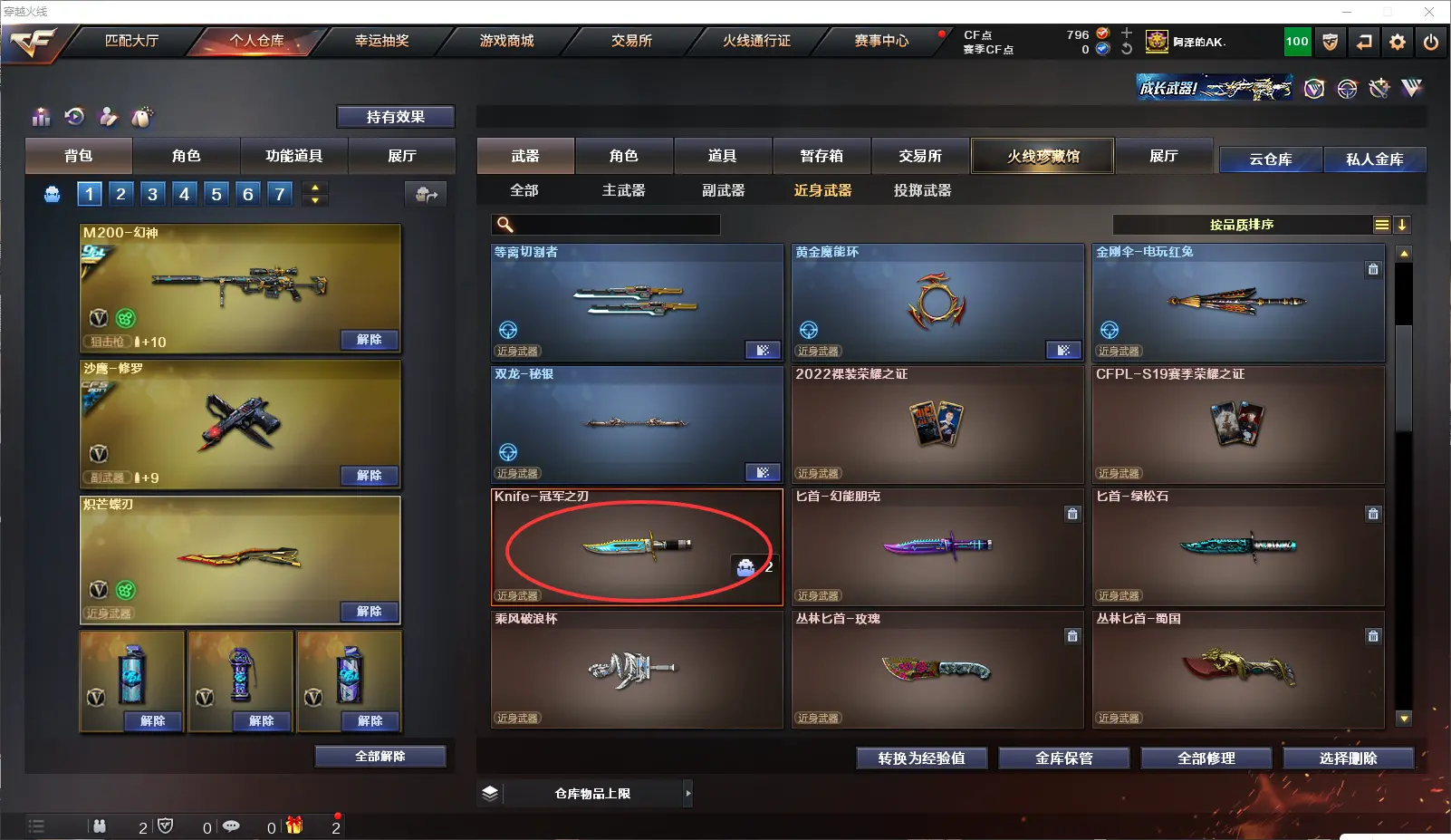 CFLC317830穿越火线账号详情图12 CFLC317830穿越火线账号详情图12