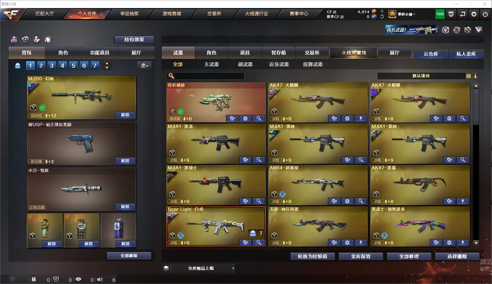 CFLC318874穿越火线账号详情图3 CFLC318874穿越火线账号详情图3