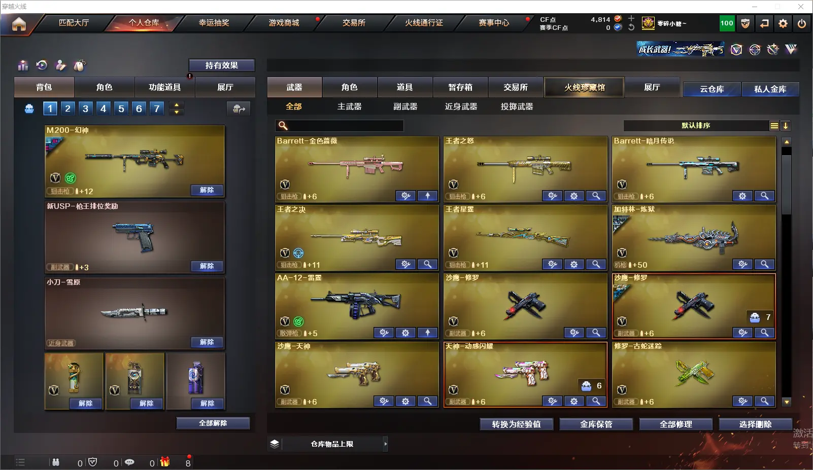 CFLC318874穿越火线账号详情图5 CFLC318874穿越火线账号详情图5