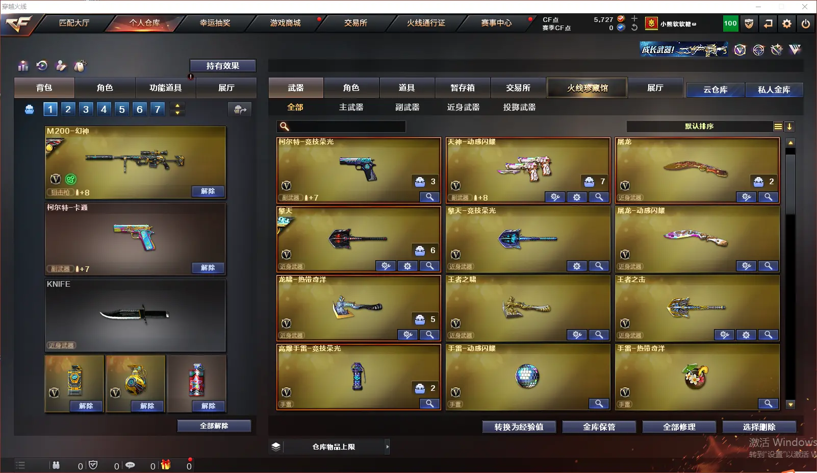 CFLC318920穿越火线账号详情图5 CFLC318920穿越火线账号详情图5