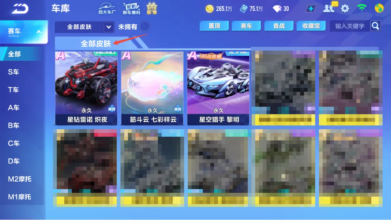 FCSLC33060QQ飞车手游账号详情图13 FCSLC33060QQ飞车手游账号详情图13