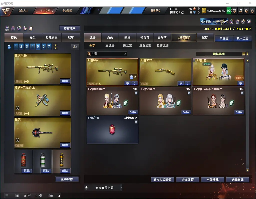 CFLC320812穿越火线账号详情图9