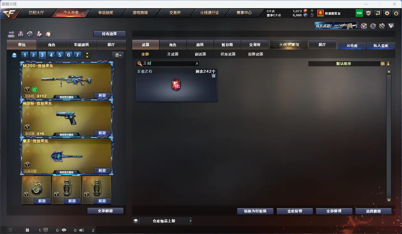 CFLC321599穿越火线账号详情图7 CFLC321599穿越火线账号详情图7