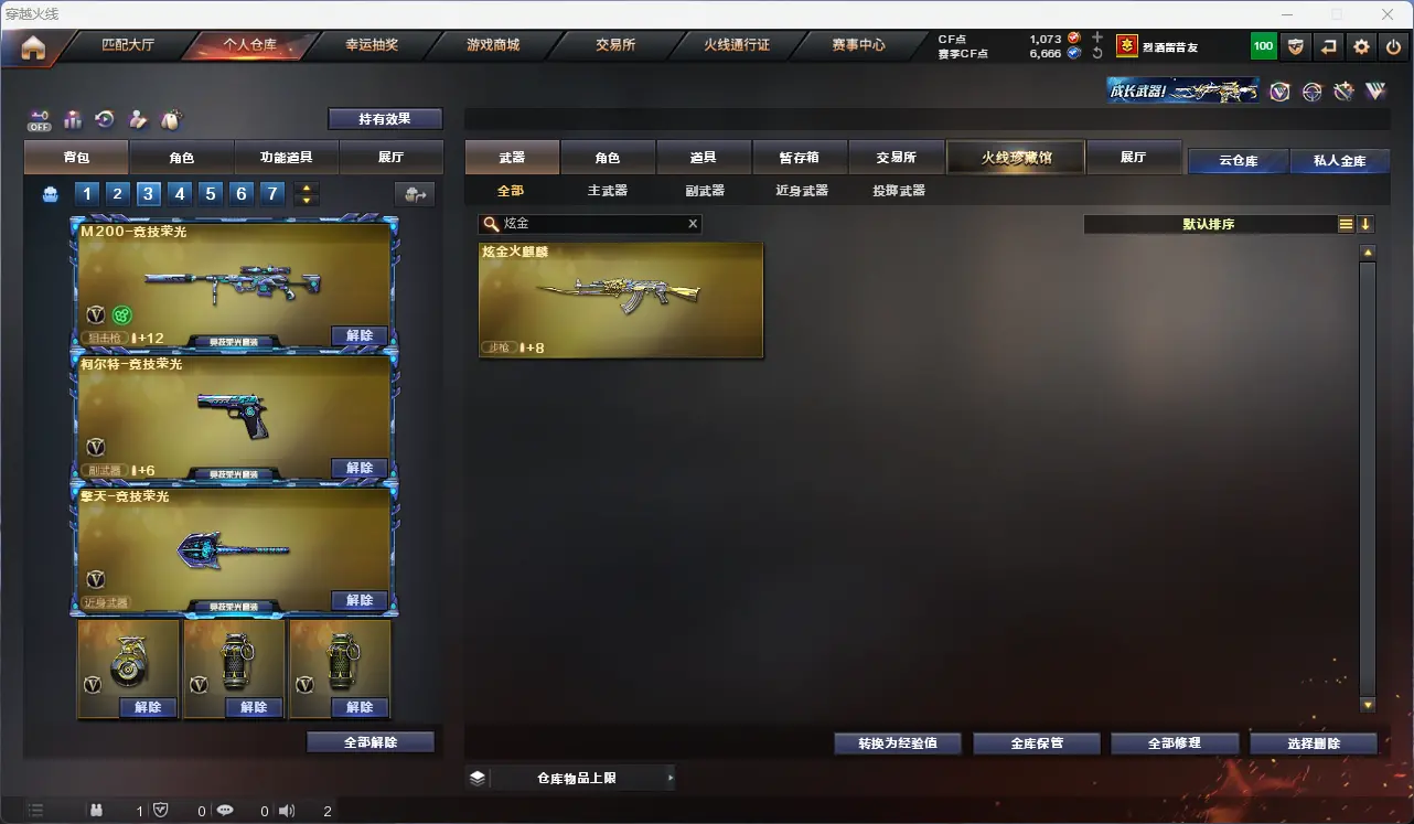 CFLC321599穿越火线账号详情图8 CFLC321599穿越火线账号详情图8