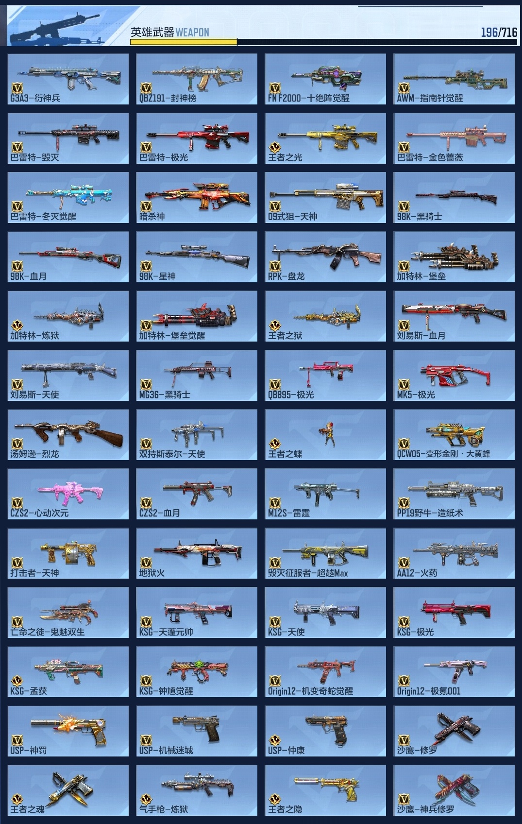 CFMLC368717枪战王者账号详情图17 CFMLC368717枪战王者账号详情图17