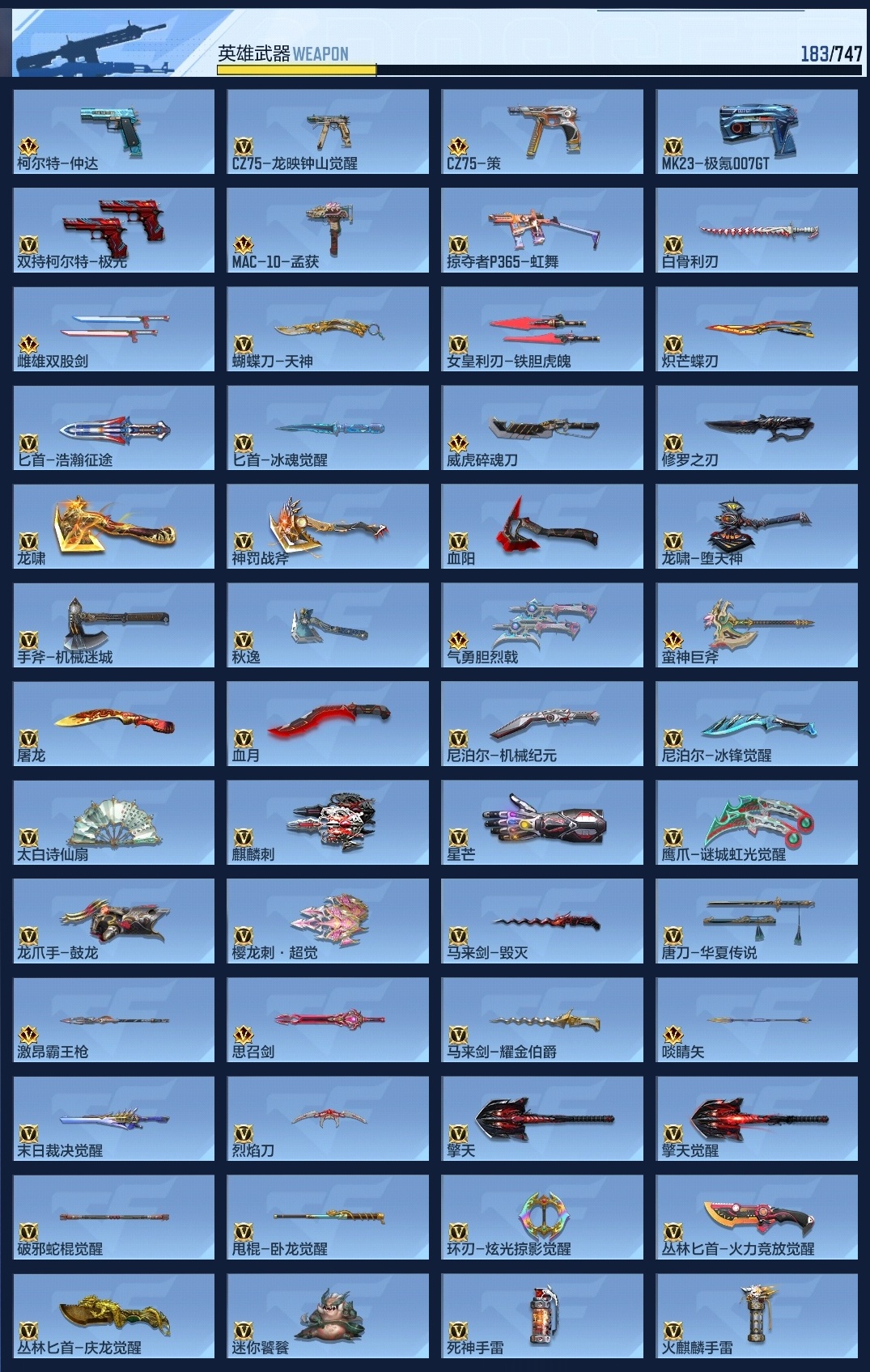 CFMLC368720枪战王者账号详情图16 CFMLC368720枪战王者账号详情图16