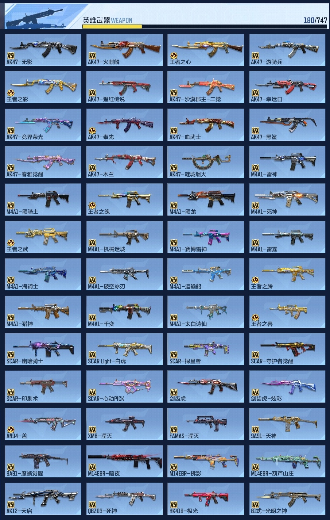 CFMLC368725枪战王者账号详情图14 CFMLC368725枪战王者账号详情图14