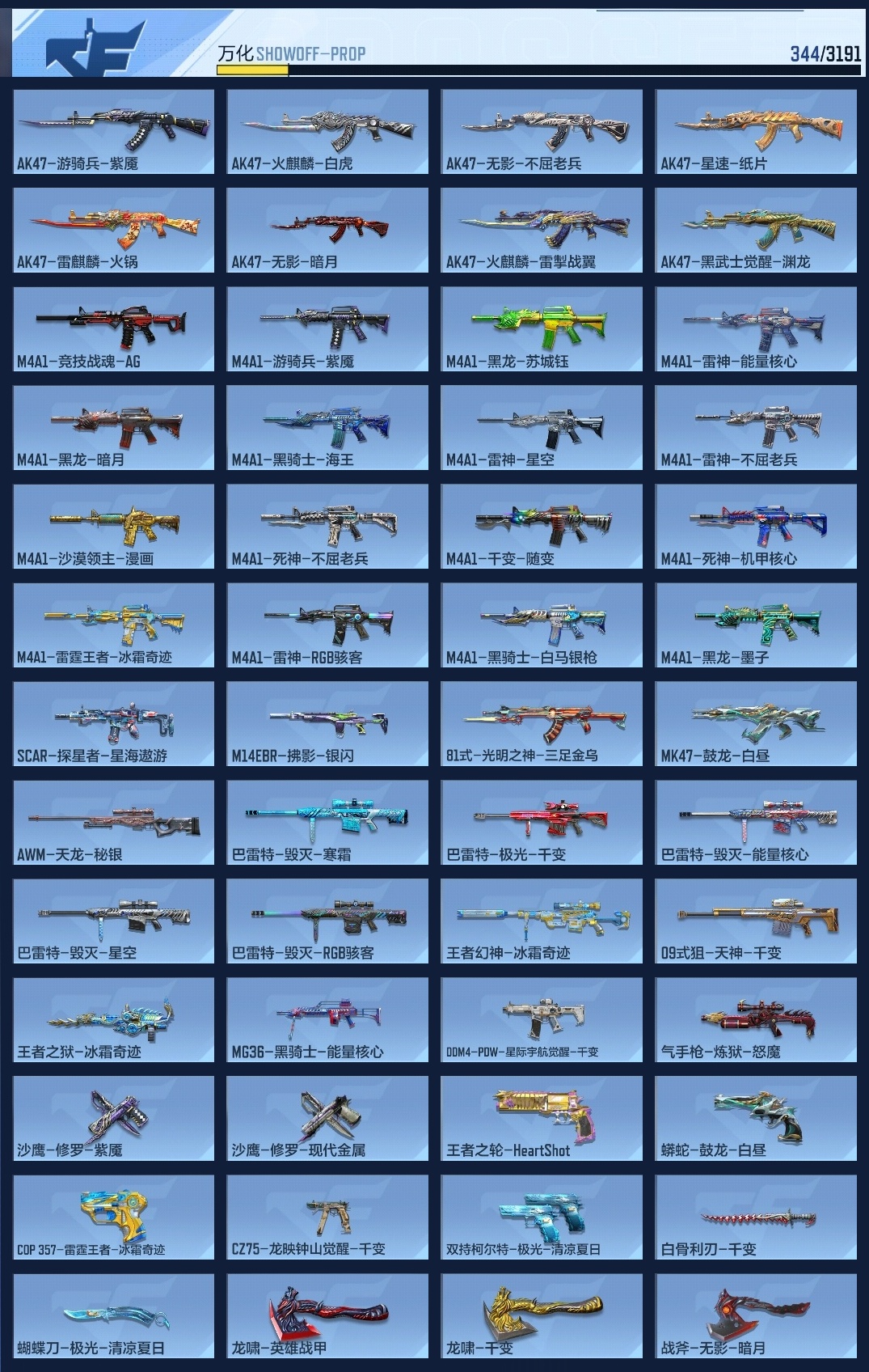 CFMWQ362934枪战王者账号详情图8 CFMWQ362934枪战王者账号详情图8