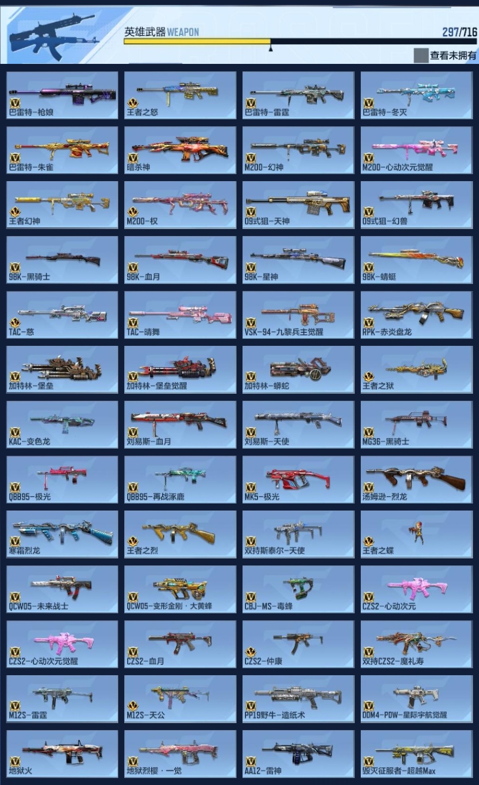 CFMWQ362905枪战王者账号详情图9 CFMWQ362905枪战王者账号详情图9