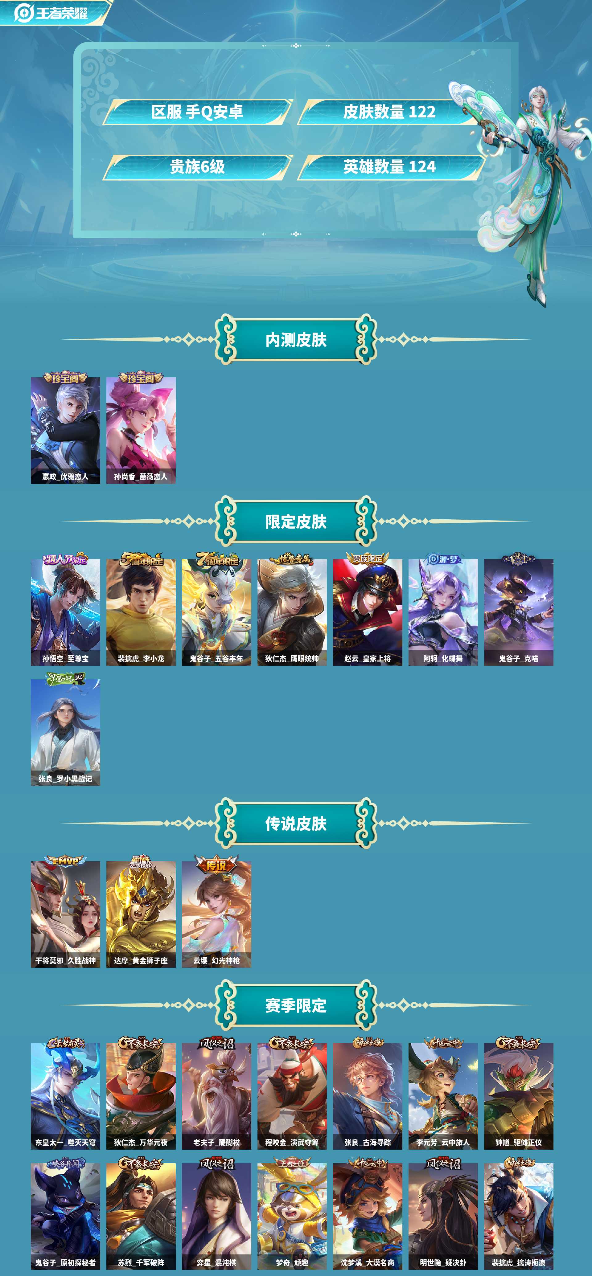 WZCMW420647王者荣耀账号详情图2