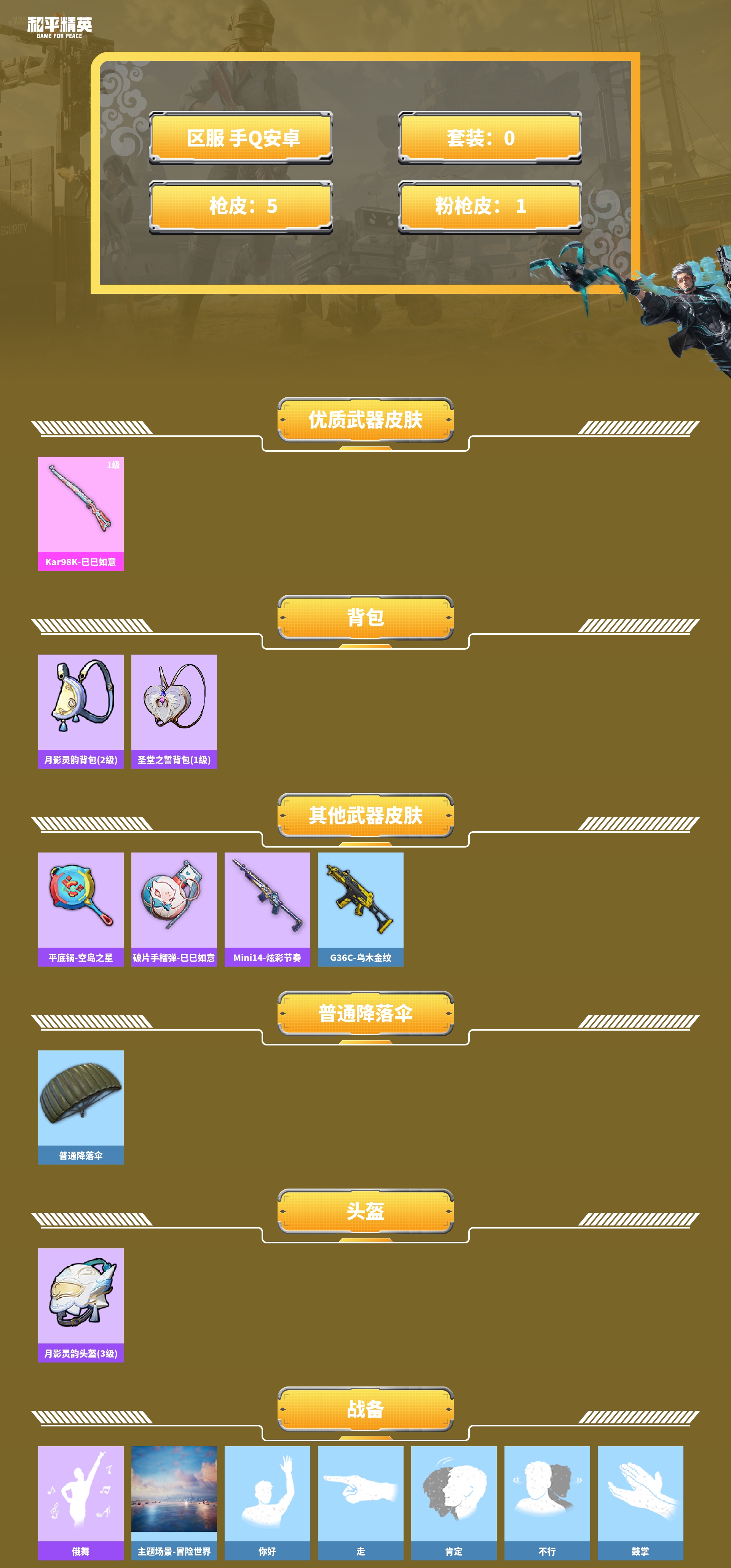 HPCMW467222和平精英账号详情图2