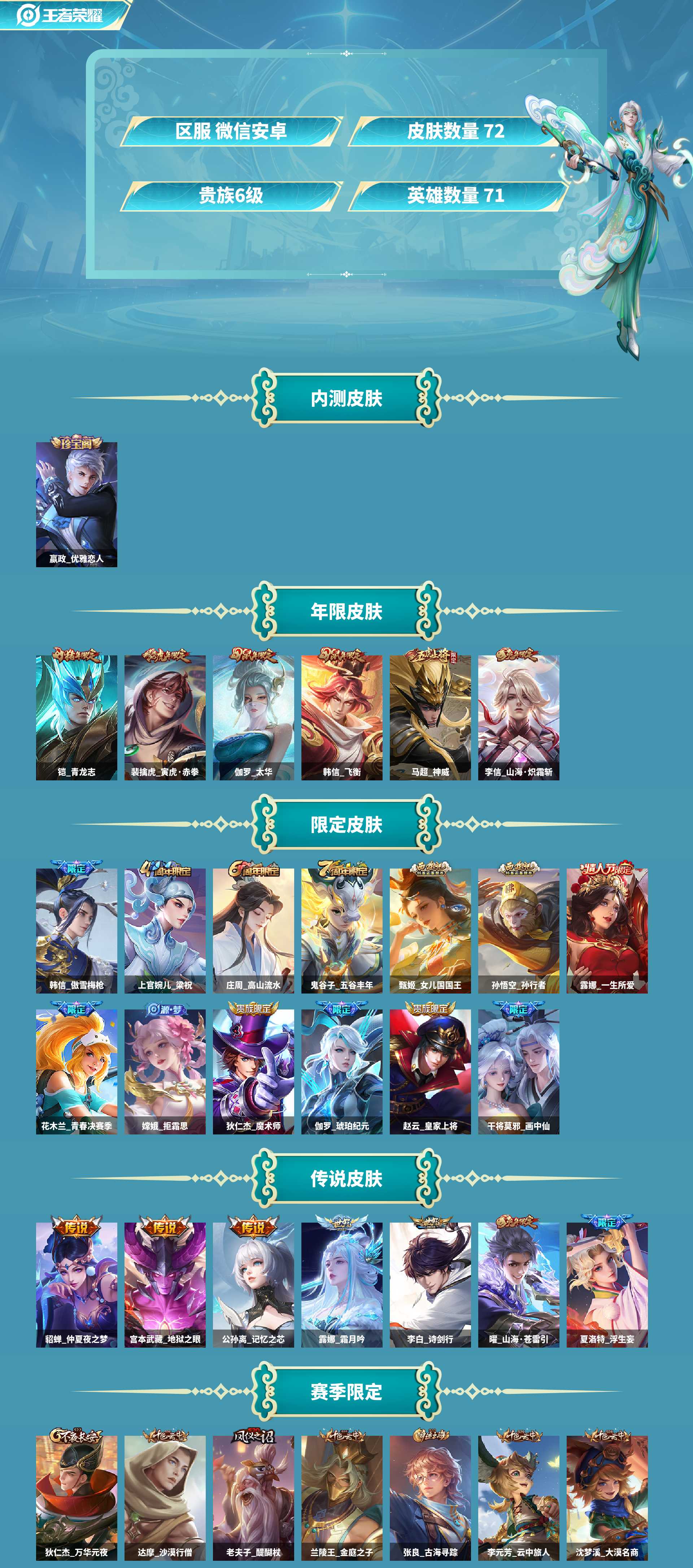 WZCMW4138411王者荣耀账号详情图2