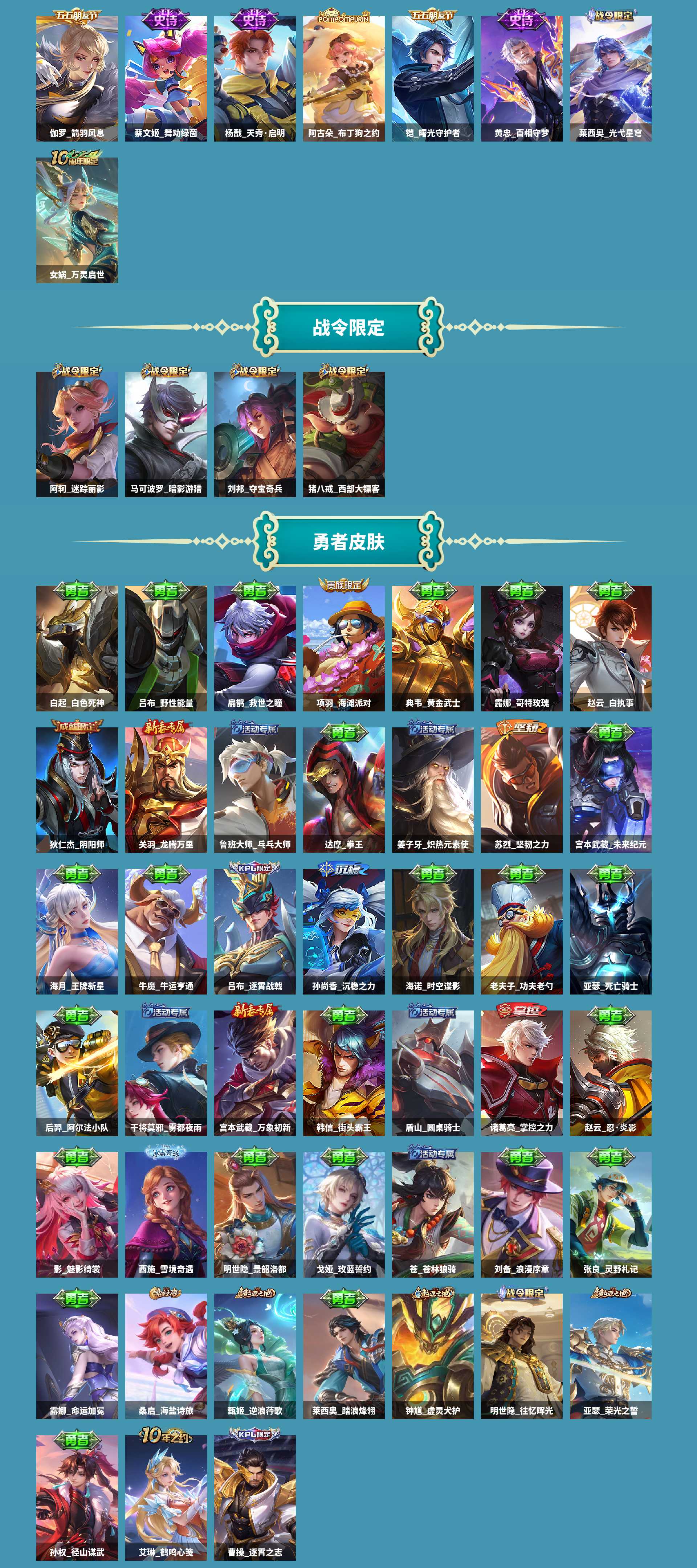 WZCMW4166463王者荣耀账号详情图3