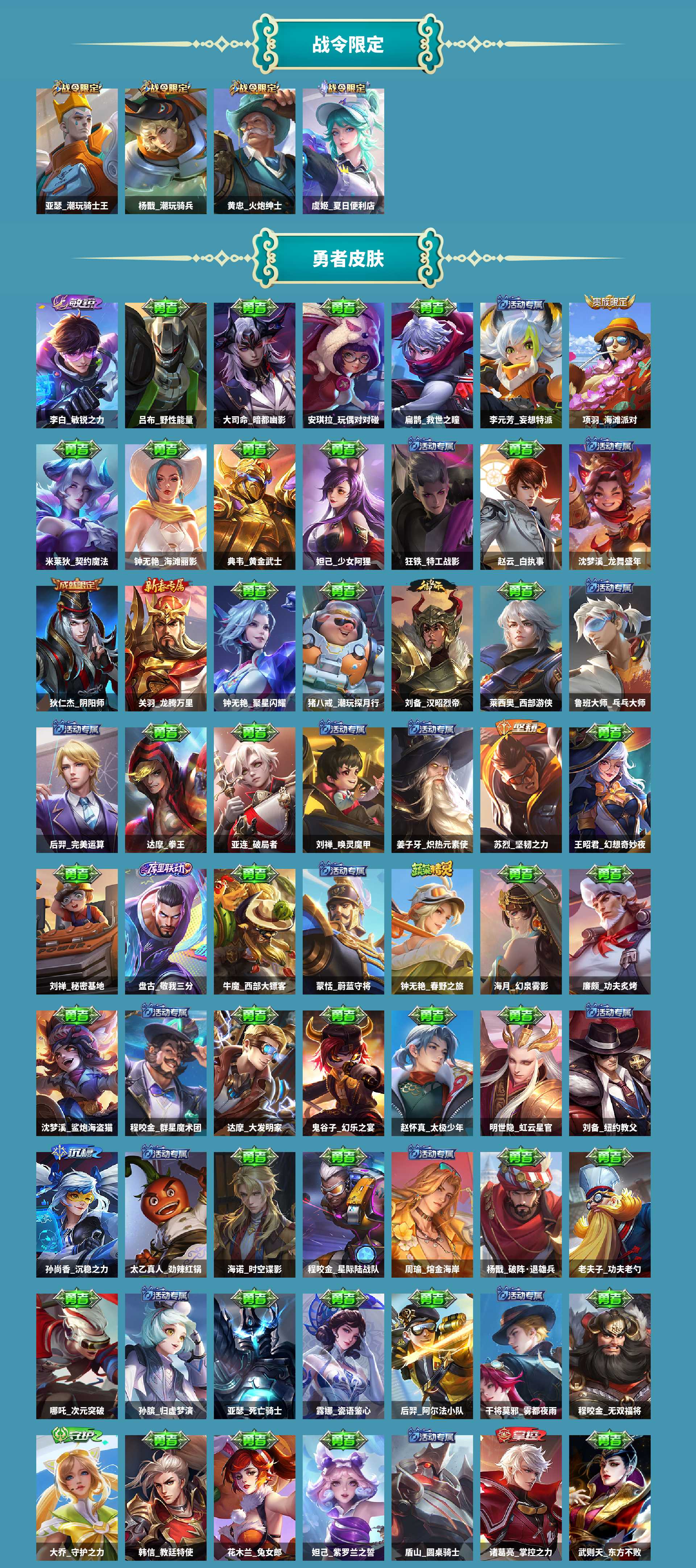 WZLX4332302王者荣耀账号详情图3