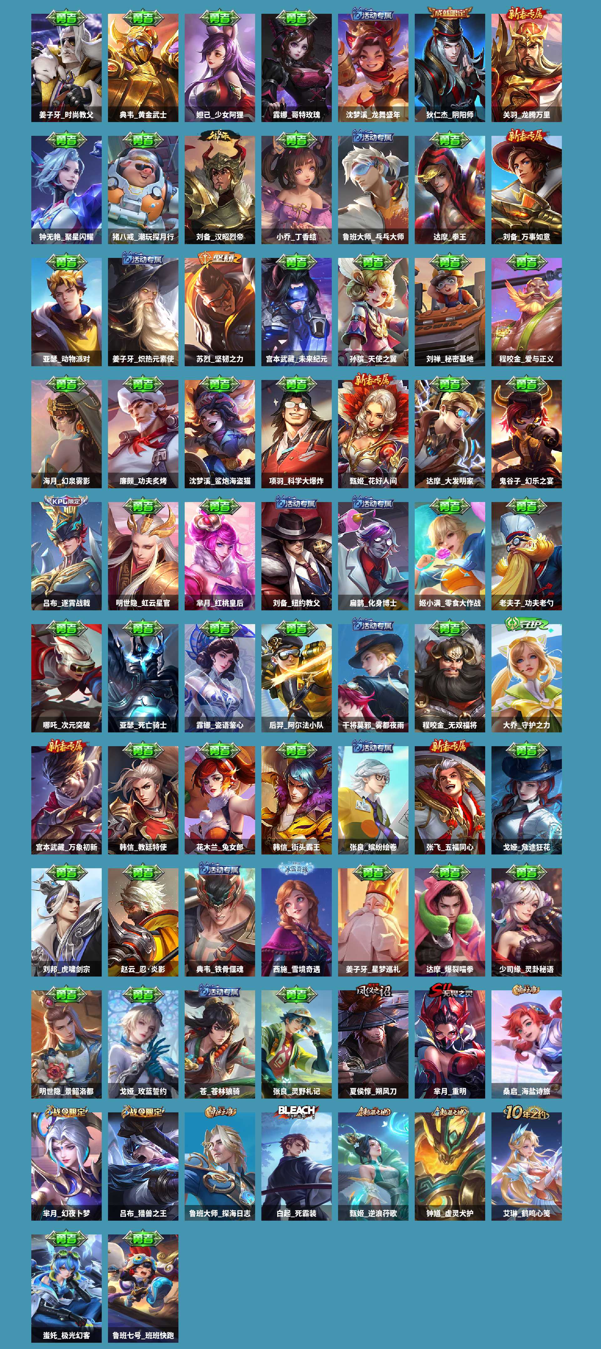 WZLX4334048王者荣耀账号详情图4