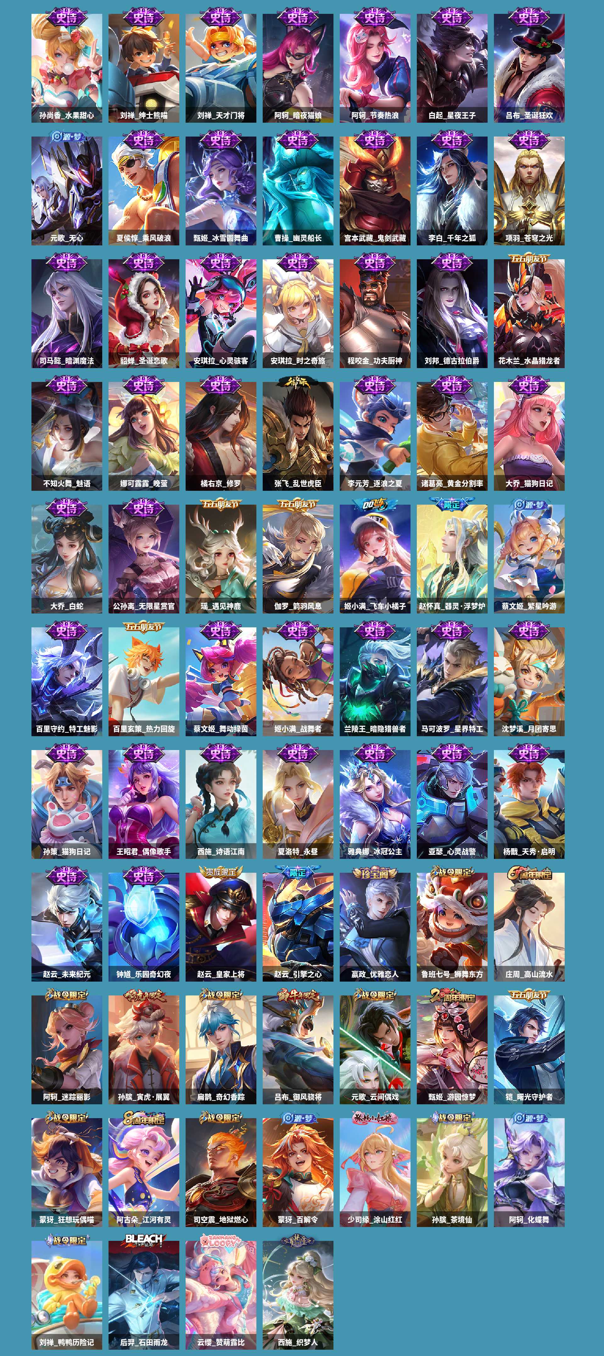 WZLX4334030王者荣耀账号详情图3