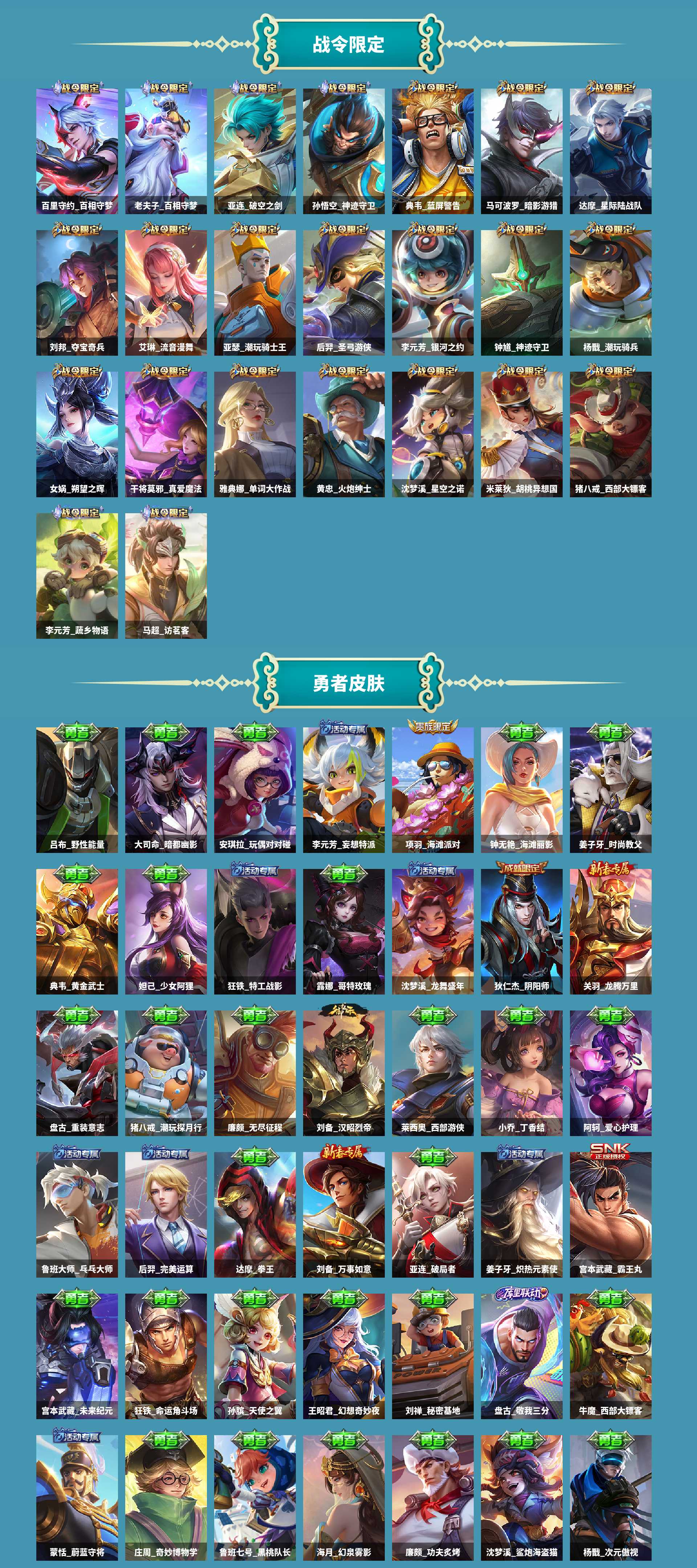 WZLX4334030王者荣耀账号详情图4