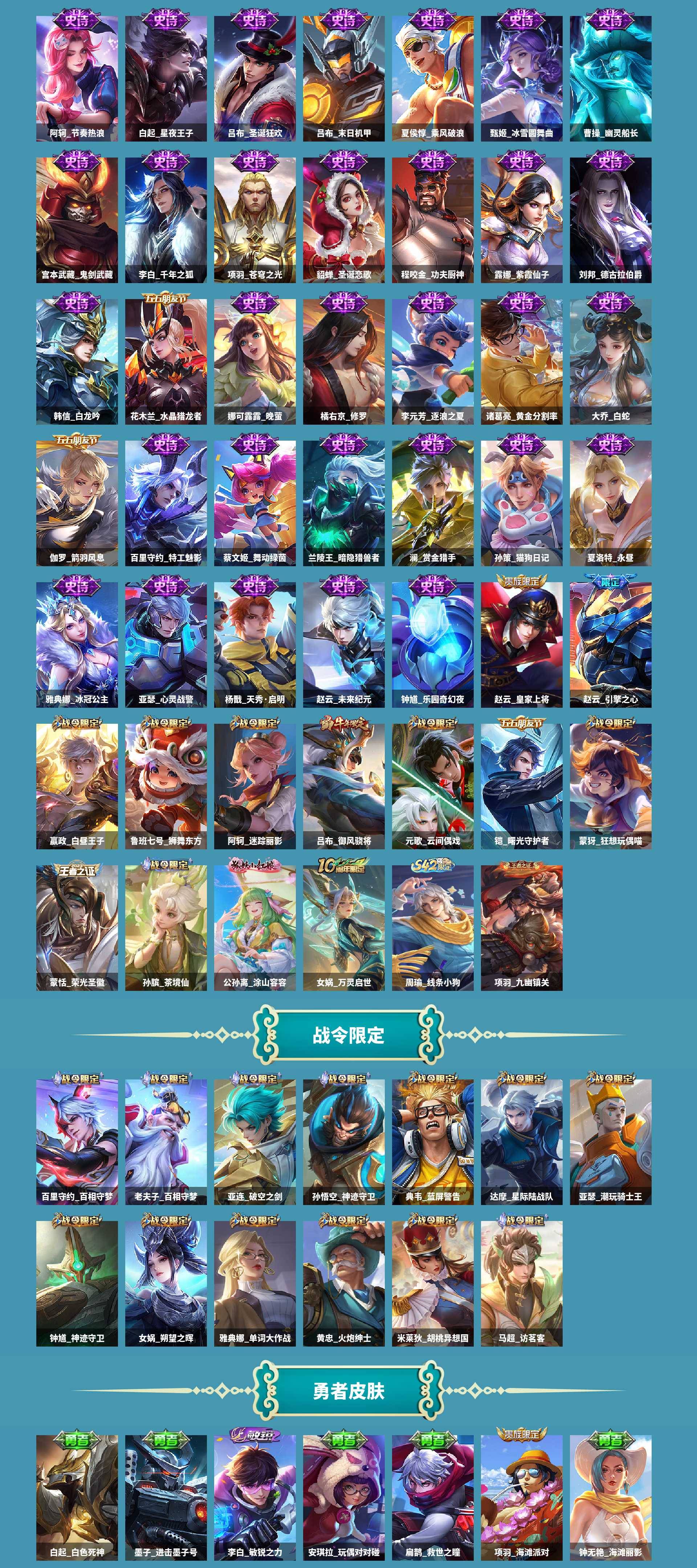 WZLX4334048王者荣耀账号详情图3