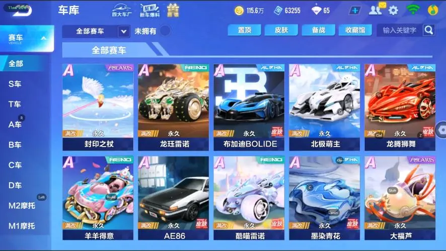 FCSZJY33045QQ飞车手游账号详情图8 FCSZJY33045QQ飞车手游账号详情图8