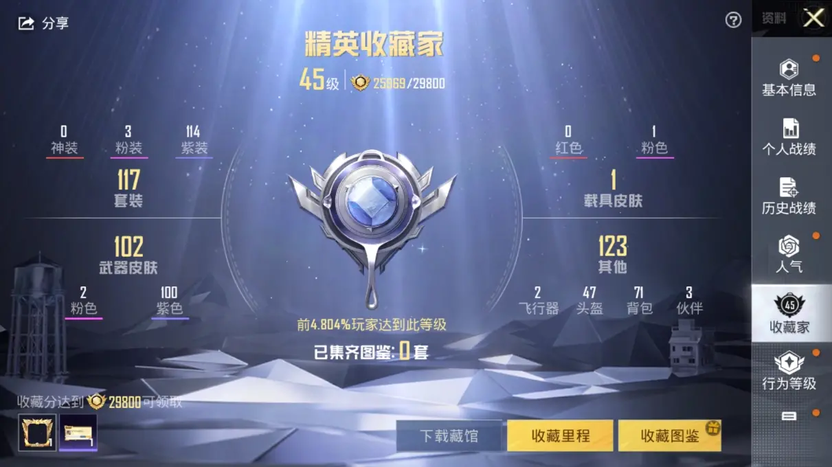BZ611691 【3粉装火箭少女金曜白虎小丑鱼红眼罩小黄鸭极品身法号+2特效枪满级M4五爪金龙+1载具车皮兰博基尼翡翠绿  可二】 热力值41575 粉装数量3 特效枪数量2 【可包赔】 【可二次