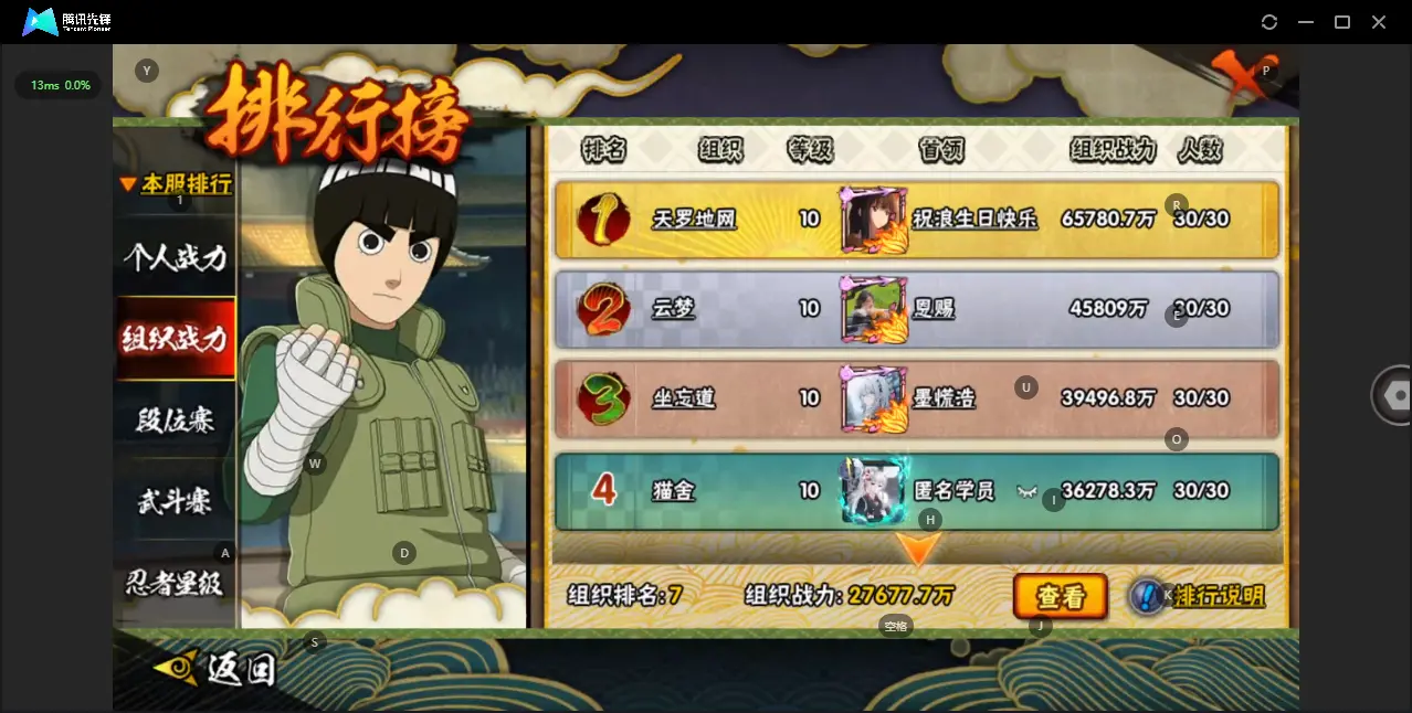 BZ614081 【忍法帖开了-V15- 战力15474715-S忍者数量24-A忍者数量40-通灵兽数27 】 战力15474715 S忍者数量24 A忍者数量40 VIP等级【文本】V15 通灵