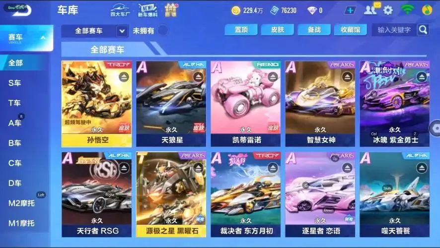 FCSZJY33007QQ飞车手游账号详情图21 FCSZJY33007QQ飞车手游账号详情图21