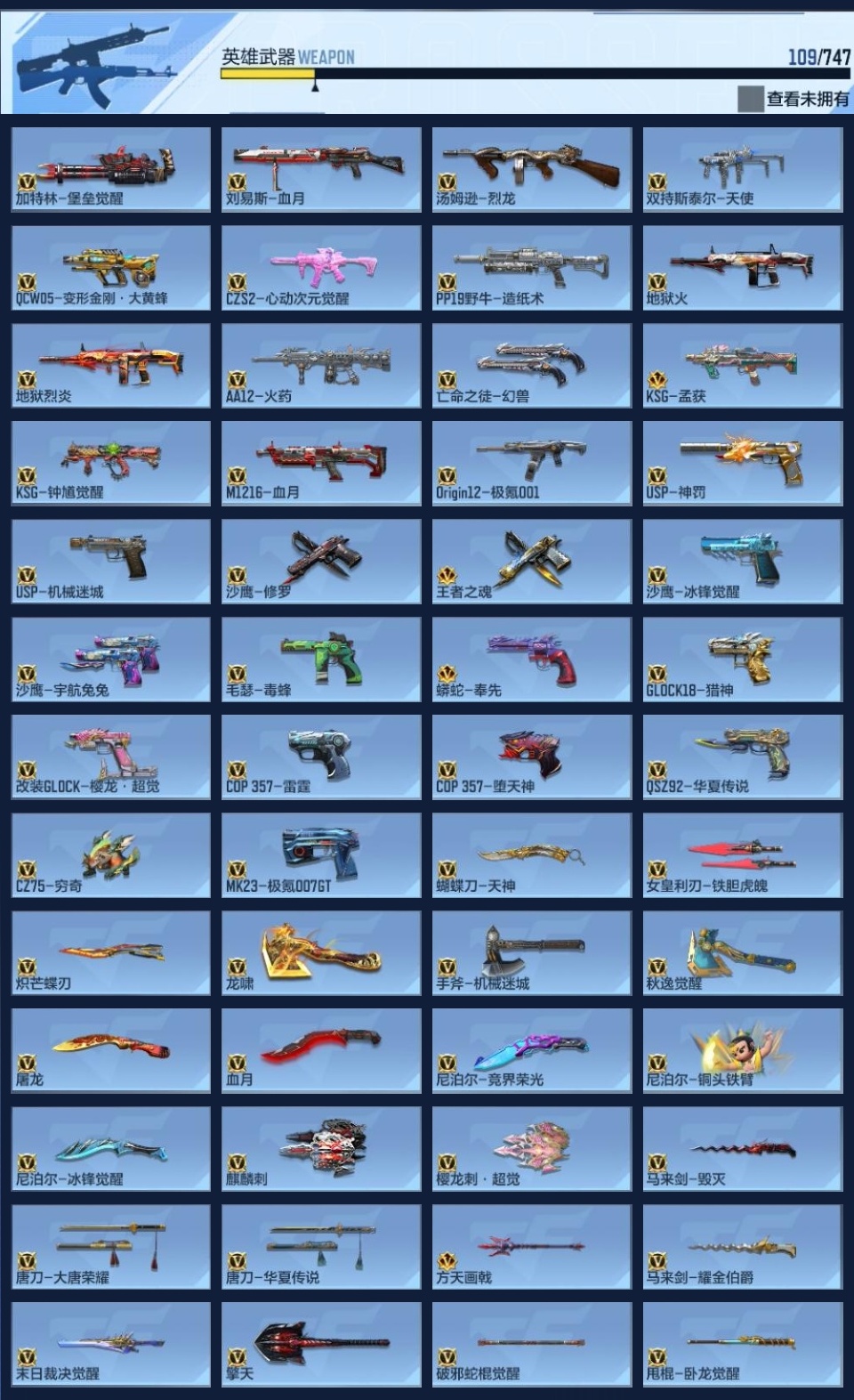 CFMZJY369519枪战王者账号详情图8 CFMZJY369519枪战王者账号详情图8