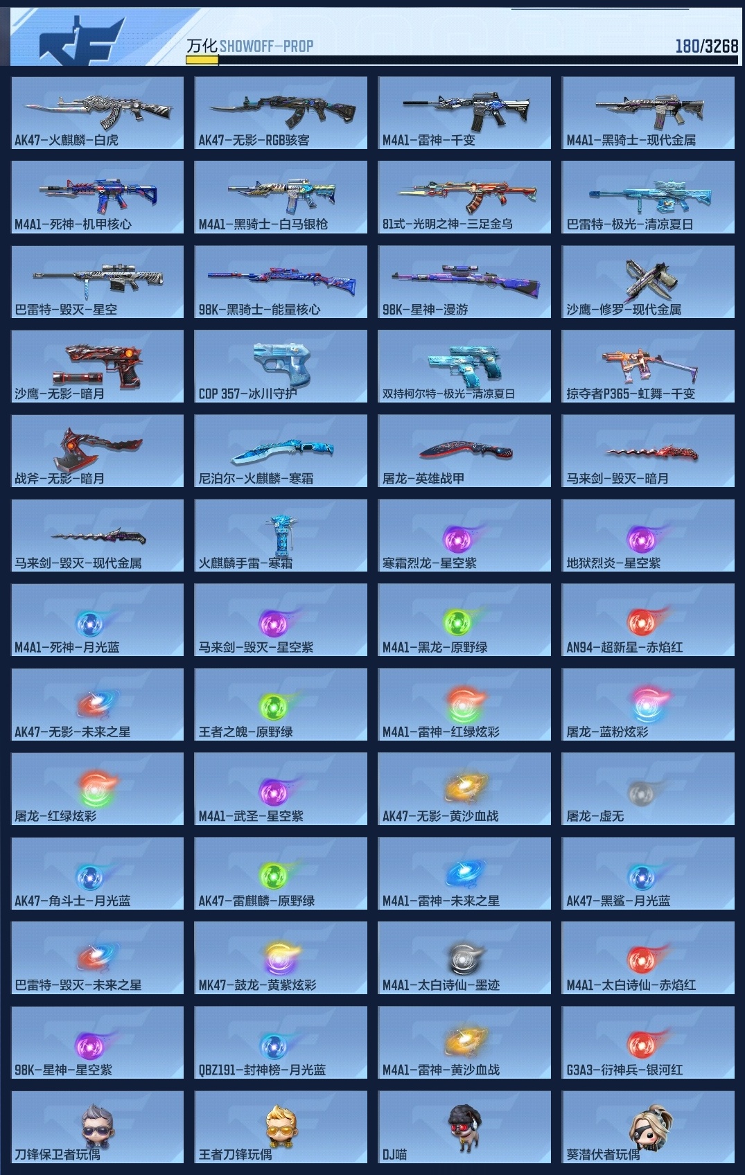 CFMZJY370096枪战王者账号详情图9 CFMZJY370096枪战王者账号详情图9