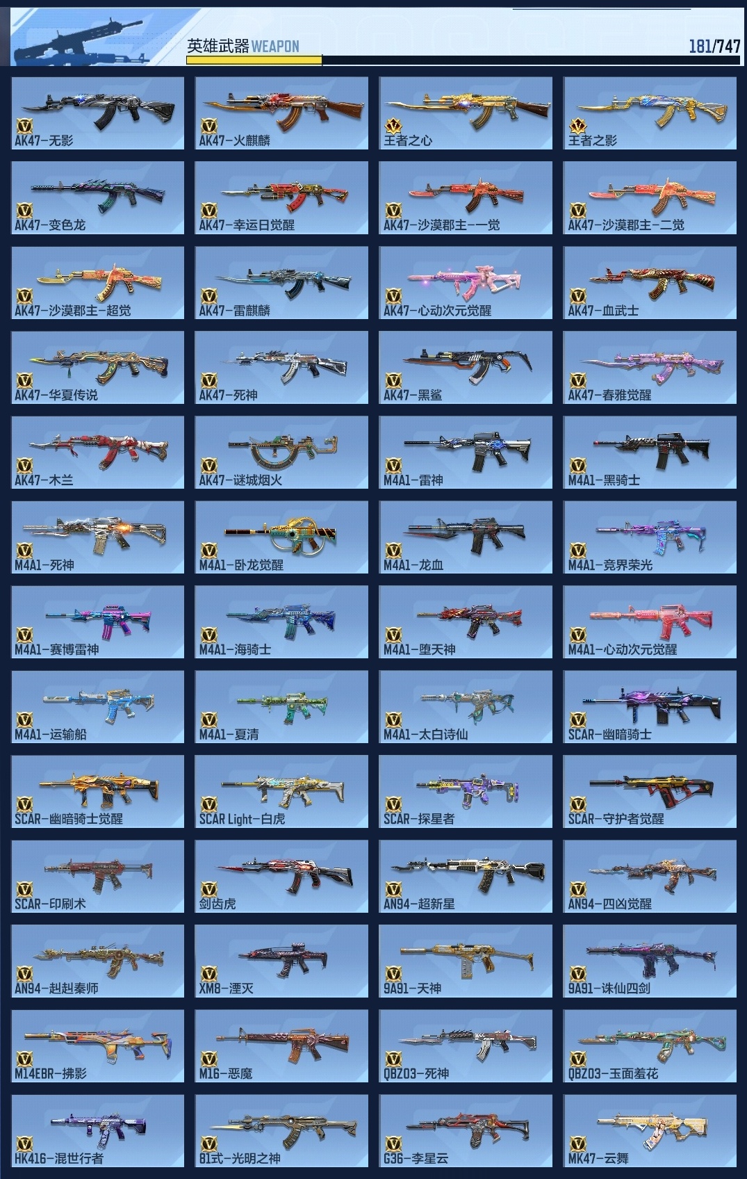 CFMZJY370097枪战王者账号详情图16 CFMZJY370097枪战王者账号详情图16