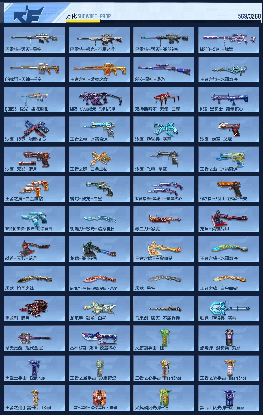 CFMZJY41710枪战王者账号详情图15