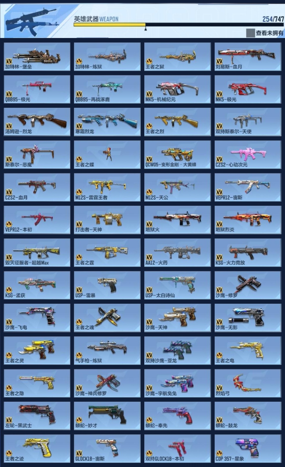 CFMZJY41933枪战王者账号详情图10